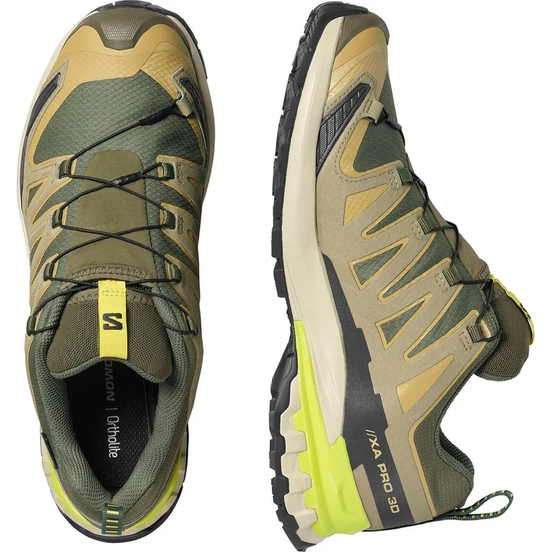 Salomon Shoes XA Pro 3D V9 GTX Herren Trailrunningschuh Grape Leaf/aloe/a grape-leaf-aloe-acid-lime