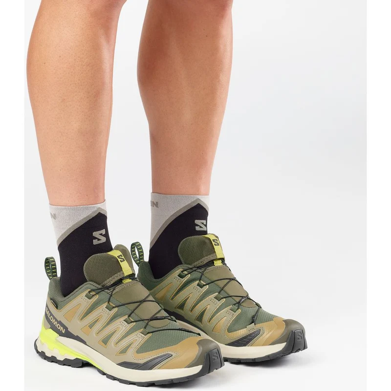Salomon Shoes XA Pro 3D V9 GTX Herren Trailrunningschuh Grape Leaf/aloe/a grape-leaf-aloe-acid-lime