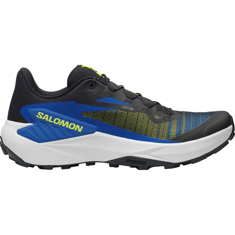 Salomon Shoes Genesis Herren Trailrunningschuh Black/acid Lime/bluing black-acid-lime-bluing