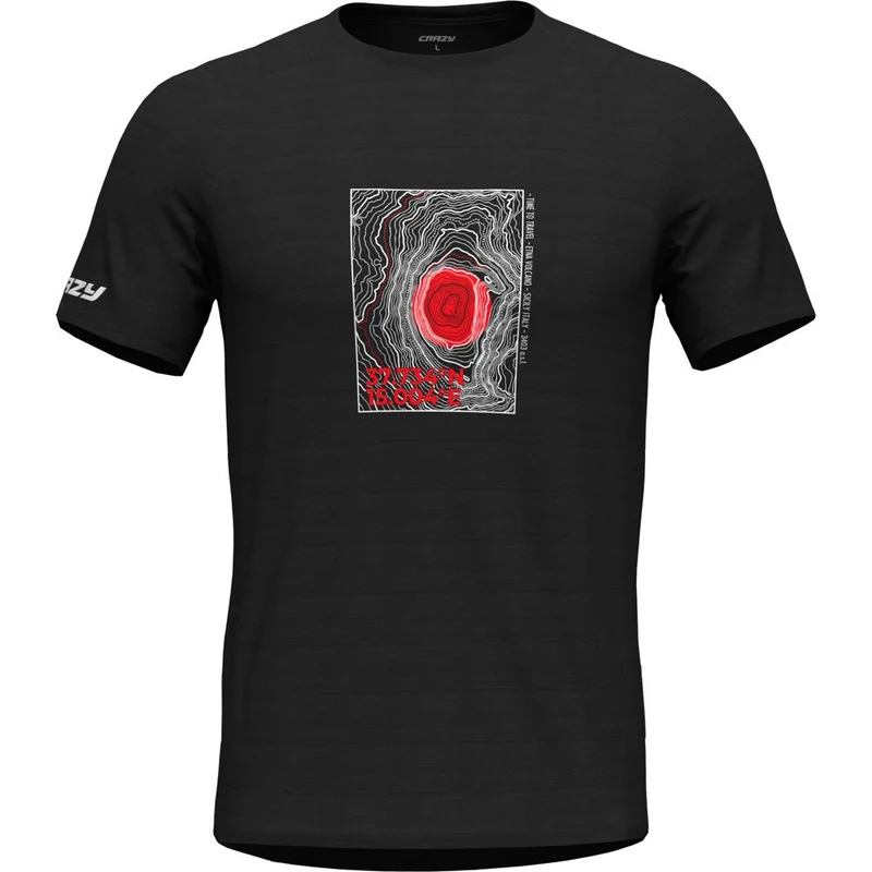 Crazy Idea Logo Herren T-Shirt slate