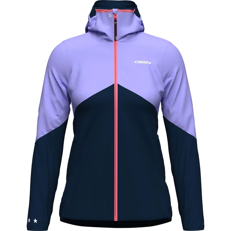 Crazy Idea Jkt Boosted Proof Damen Shelljacke aster