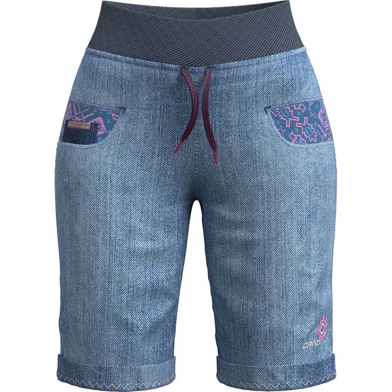 Crazy Idea Aria Damen Klettershort light-jeans