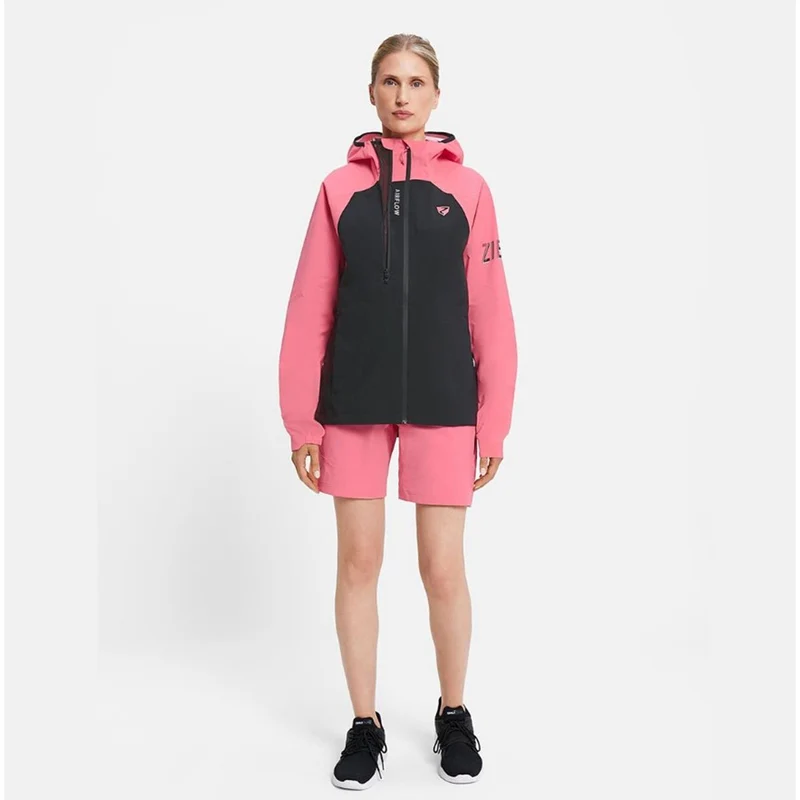 Ziener Nehle jacket lady black strawberry sorbet Damen Radjacke