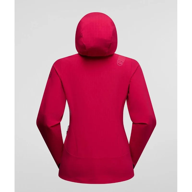 La Sportiva Descender Storm Jkt Damen azalea/redwood