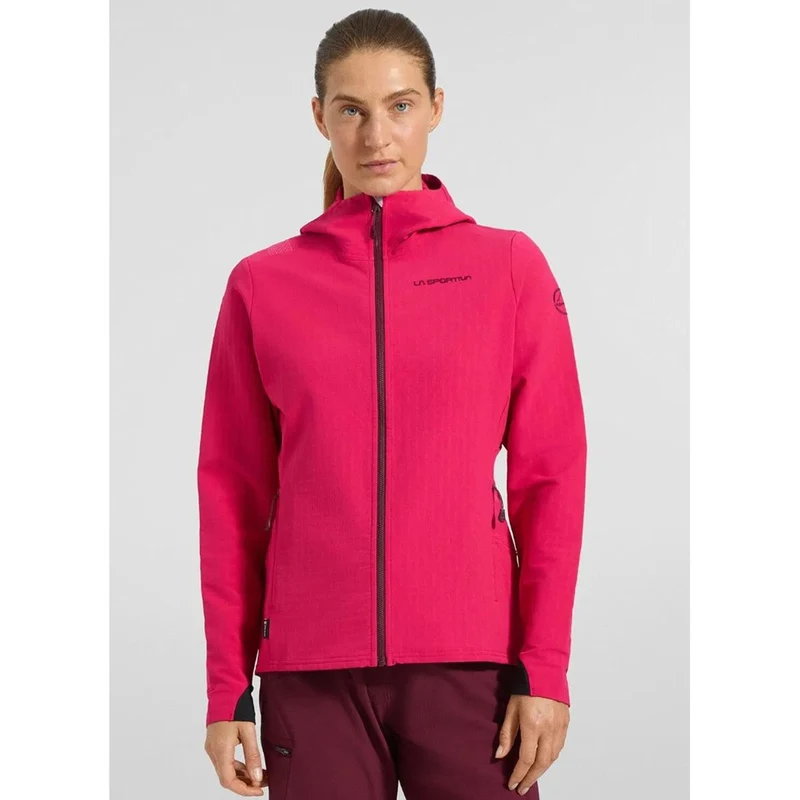 La Sportiva Descender Storm Jkt Damen azalea/redwood