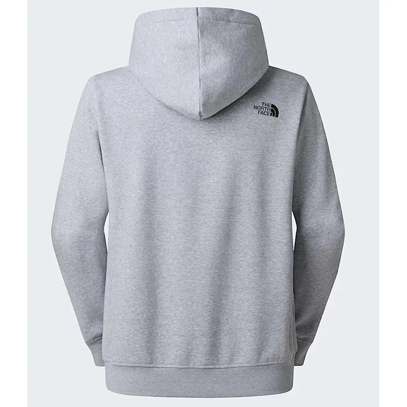 The North Face Drew Peak Kapuzenpulli für Herren TNF Light Grey Heather-New Taupe Green