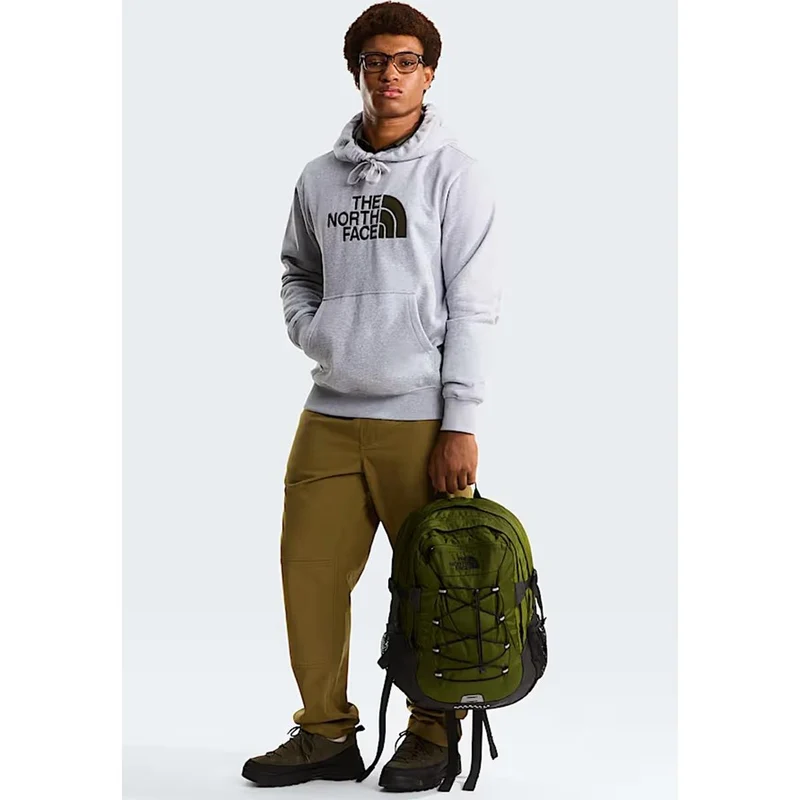 The North Face Drew Peak Kapuzenpulli für Herren TNF Light Grey Heather-New Taupe Green