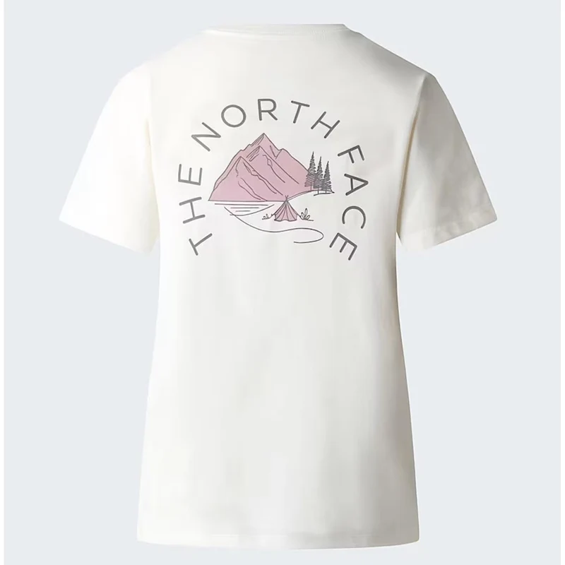 The North Face Monte Regular SS Tee Damen graphic white dune