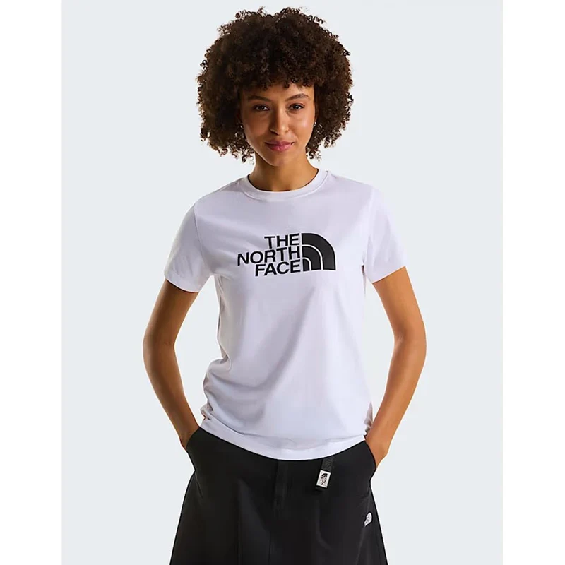The North Face Evolution Half Dome schmal geschnittenes T-Shirt für Damen TNF White