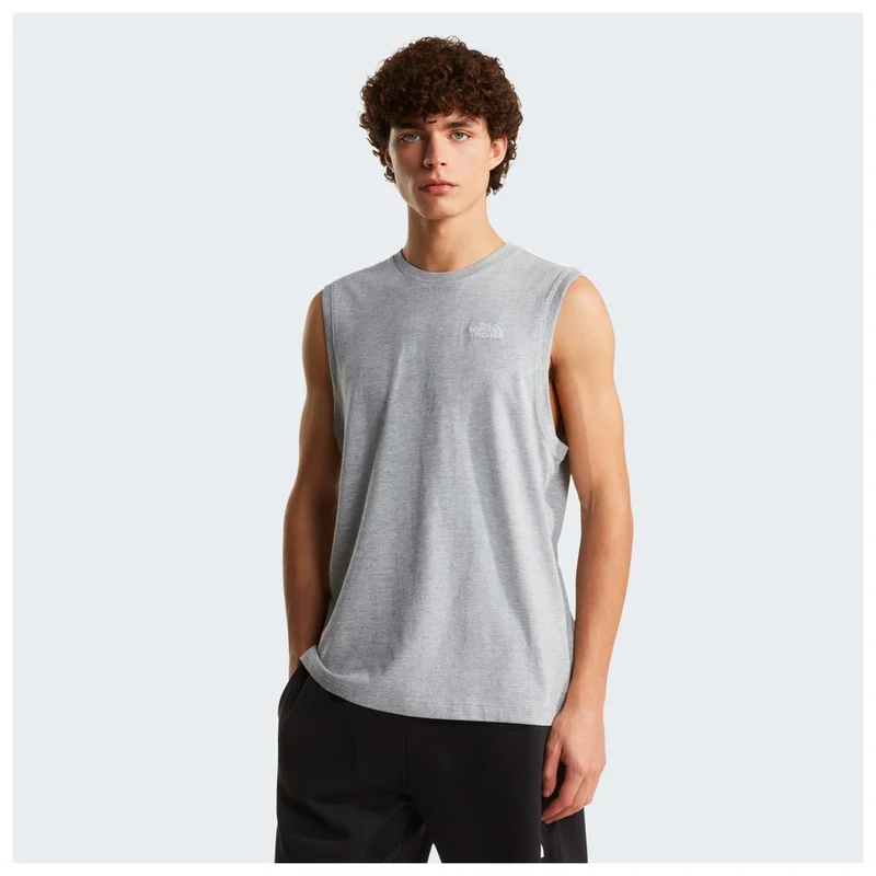 THe North Face Evolution Simple Dome Tank Herren pale grey heather