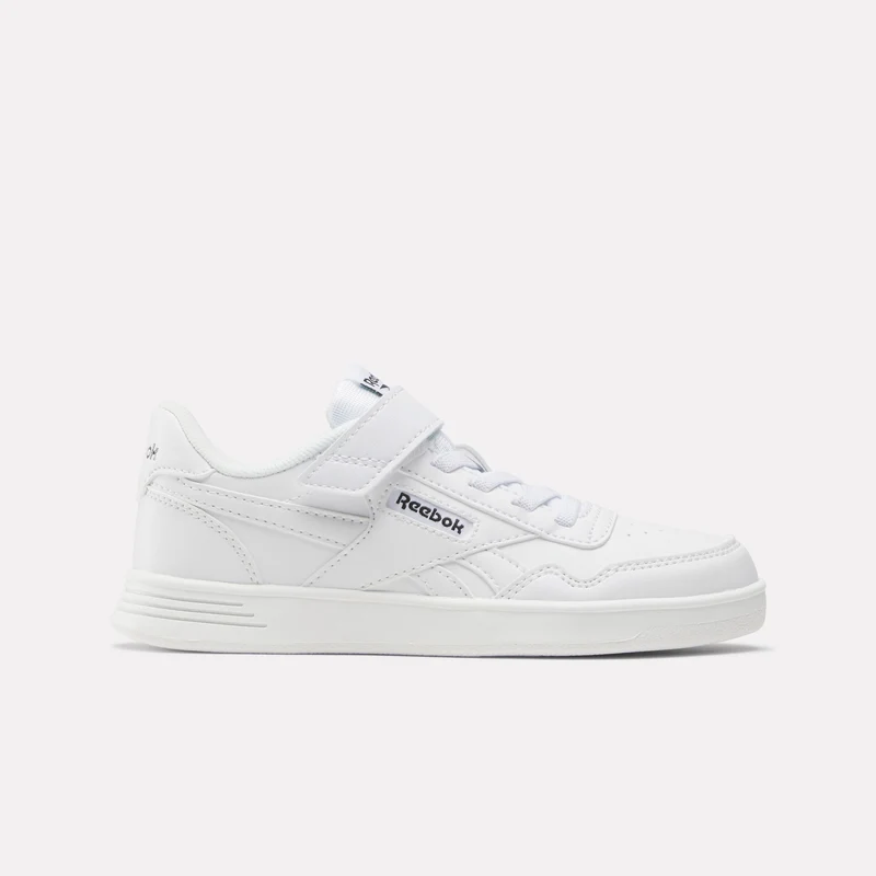Court Advance Elastic & Top Strap Kid's Sneakers
