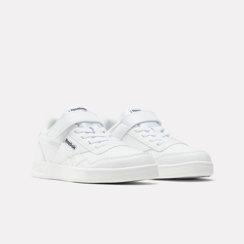 Court Advance Elastic & Top Strap Kid's Sneakers