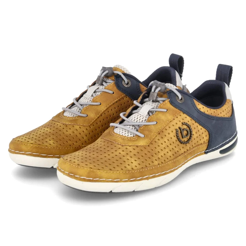 Halbschuhe Gelb