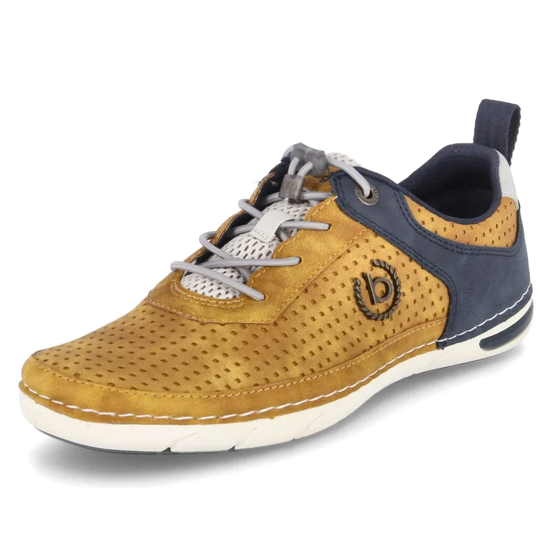 Halbschuhe Gelb