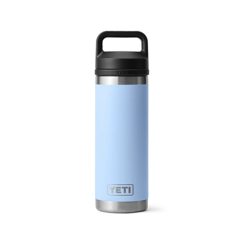 Yeti Rambler 18 Oz Bottle Chug Big Sky Blue