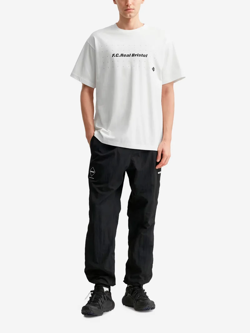 T-shirt bianca con grafica 54 stars
