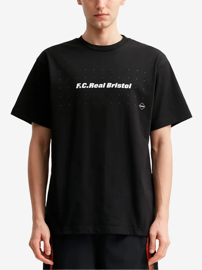 T-shirt nera con grafica 54 stars