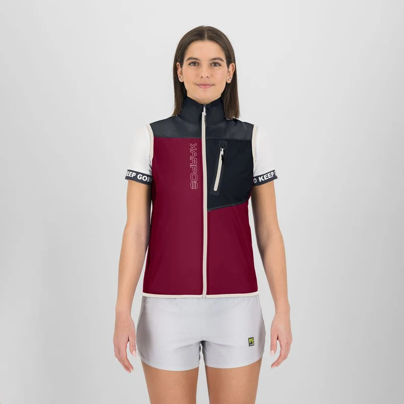 Karpos Lavaredo Damen Windweste beet-red-vulcan