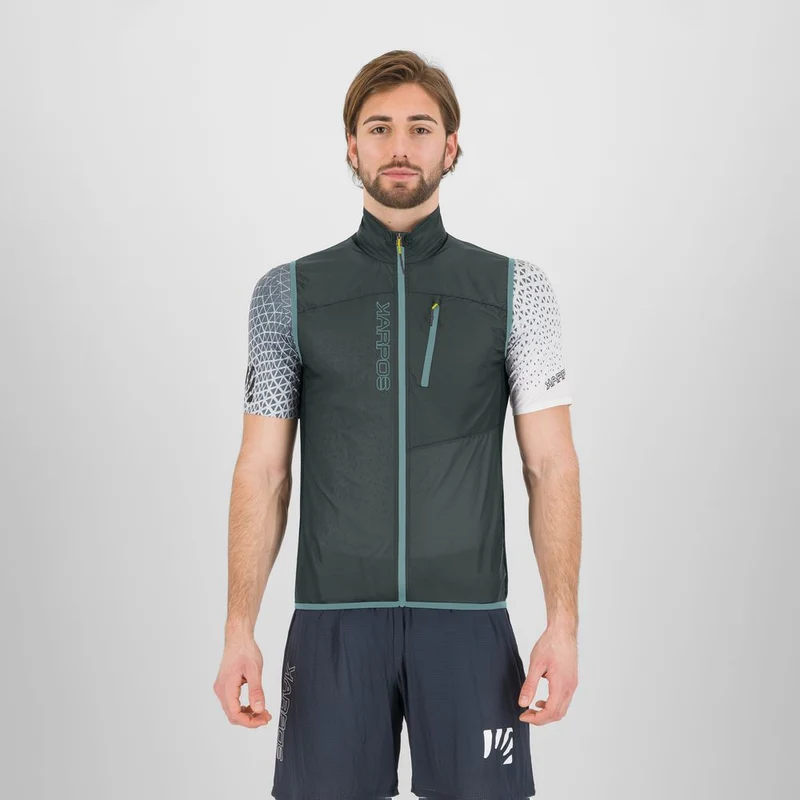 Karpos Lavaredo Wind Herre Weste urban-mineral-blue