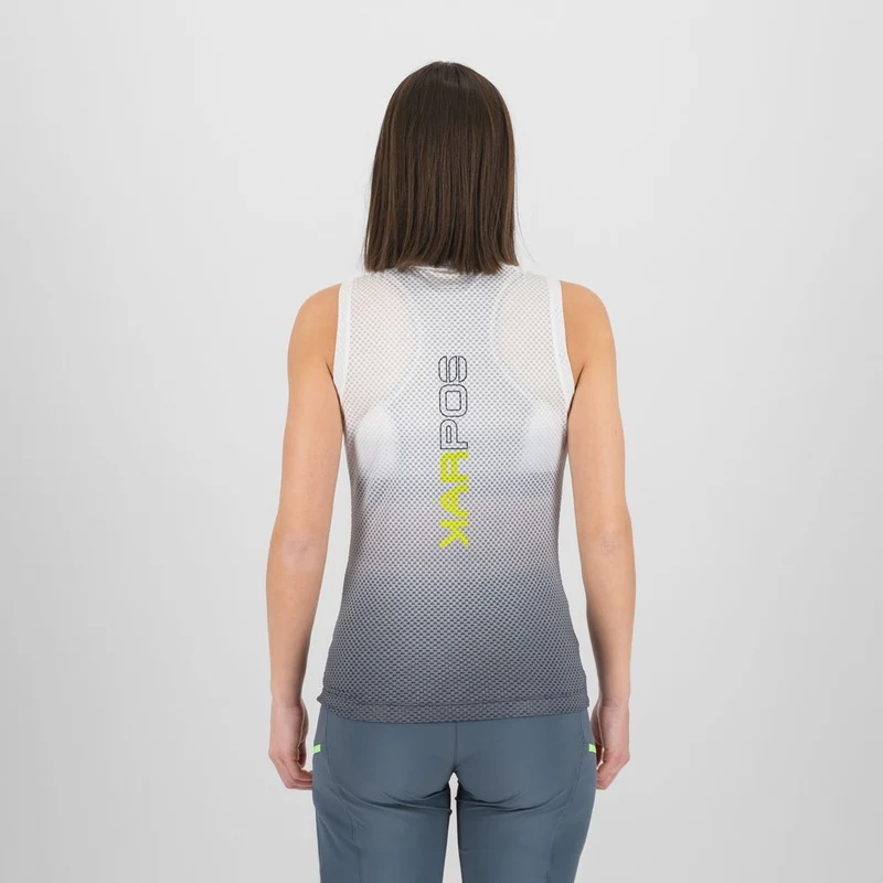 Karpos Verve Mesh W Sleeveless Damen Tankshirt vulcan-bright-white