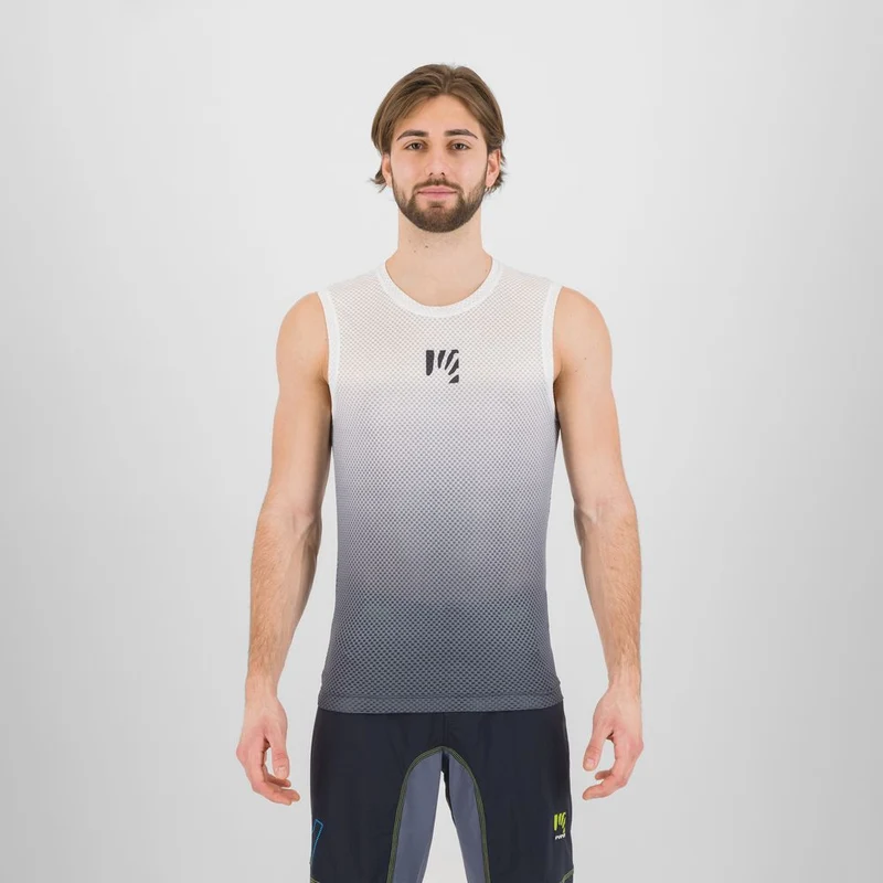 Karpos Verve Mesh Sleeveless Herren Tankshirt vulcan-bright-white