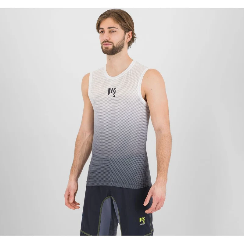 Karpos Verve Mesh Sleeveless Herren Tankshirt vulcan-bright-white