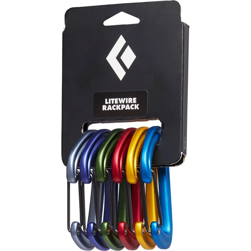 Black Diamond Litewire Karabiner 6er Set