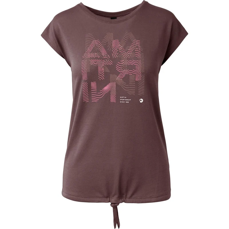 Martini Sportswear Alpmate Flow Damen Shirt clay-off-white