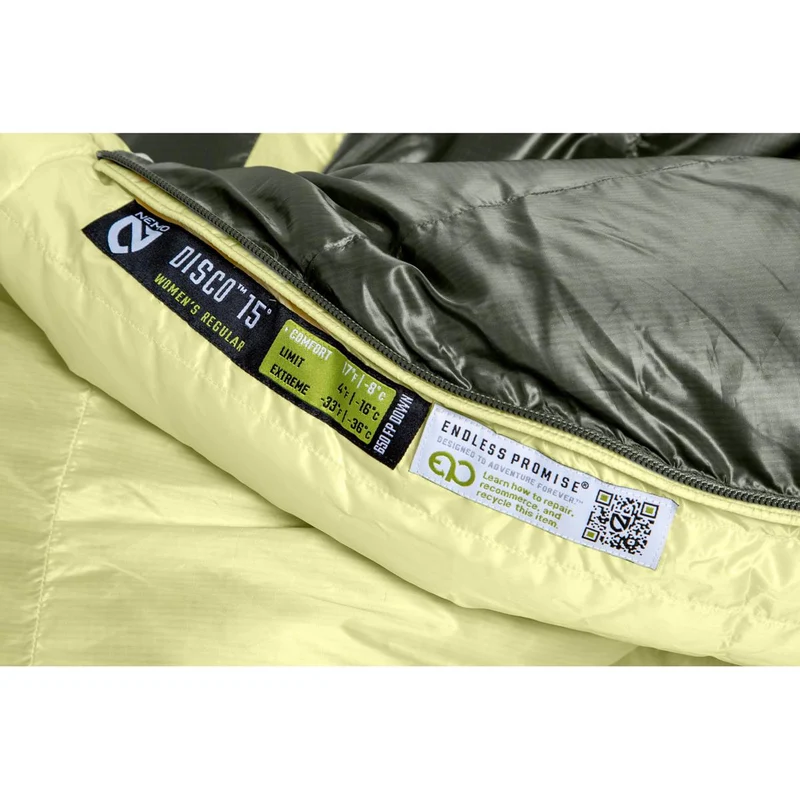 Nemo Disco™ Women's Endless Promise® Down Sleeping Bag - boreal