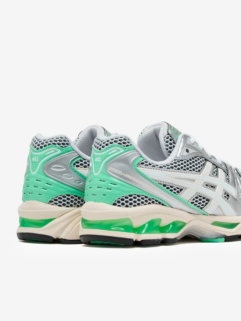 Gel-Kayano 14 bianche e verdi