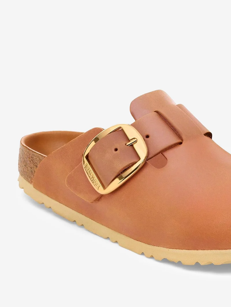 Sandali Boston Big Buckle Cognac