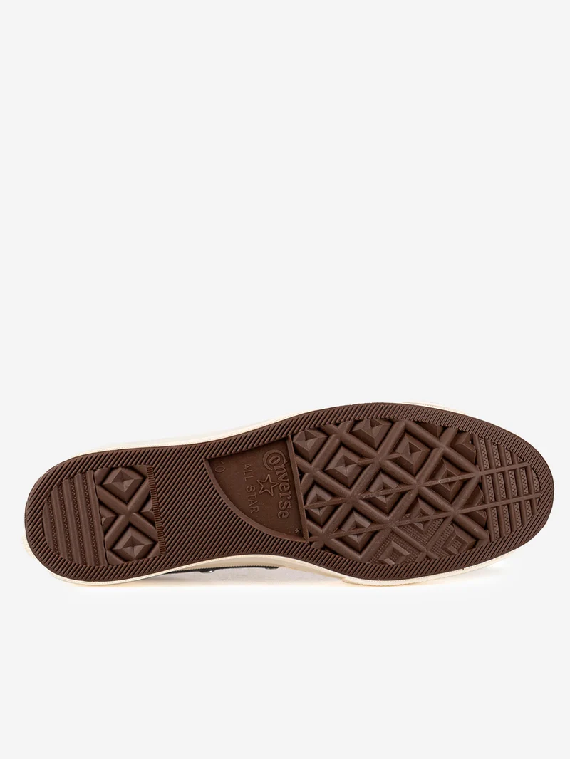 Chuck 70 OX blu con cuore grande nero x CDG