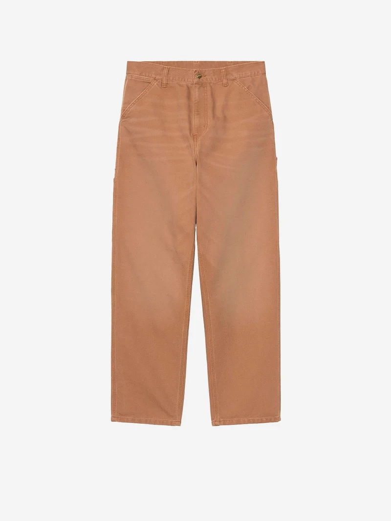 Pantaloni 'Single Knee' marroni