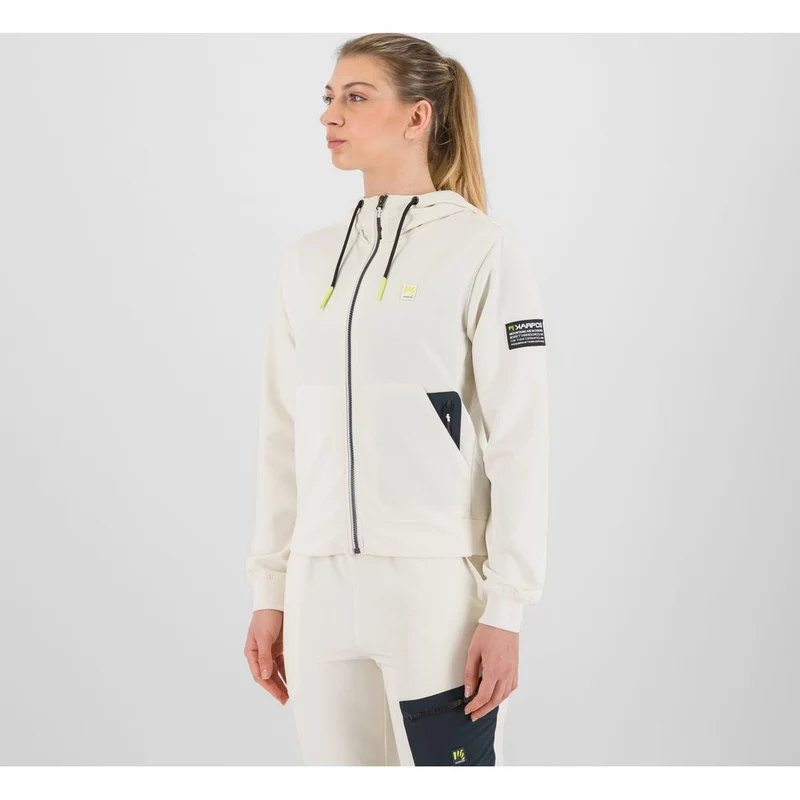 Karpos Easylife Hoodie Full-Zip Damen Midlayer pristine