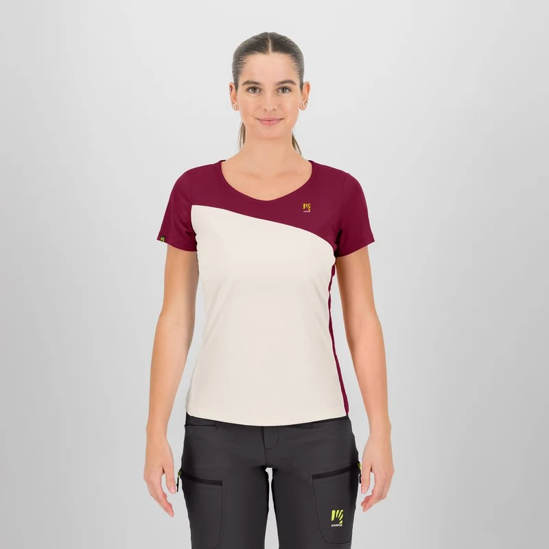 Karpos Averau Damen Funktionsshirt pristine-beet-red