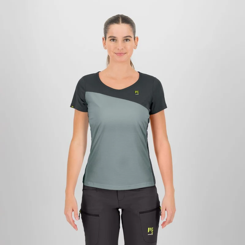 Karpos Averau Damen Funktionsshirt abyss-woodlgray
