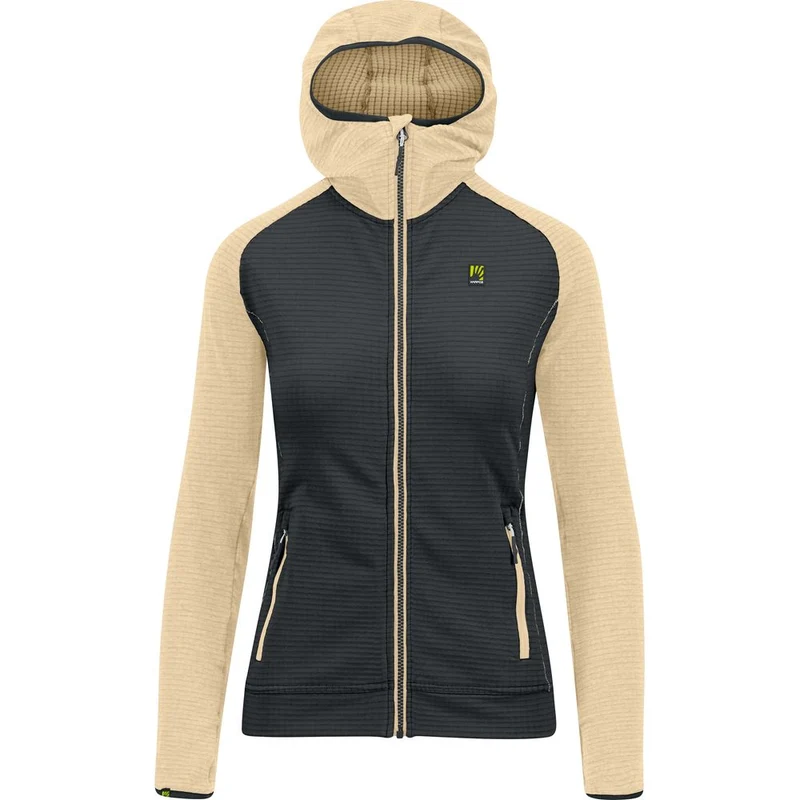 Karpos Ambrizzola Full-Zip Damen Midlayer woodlgray-summer