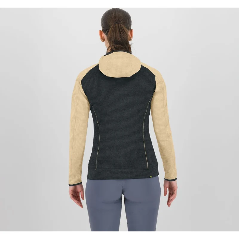 Karpos Ambrizzola Full-Zip Damen Midlayer woodlgray-summer