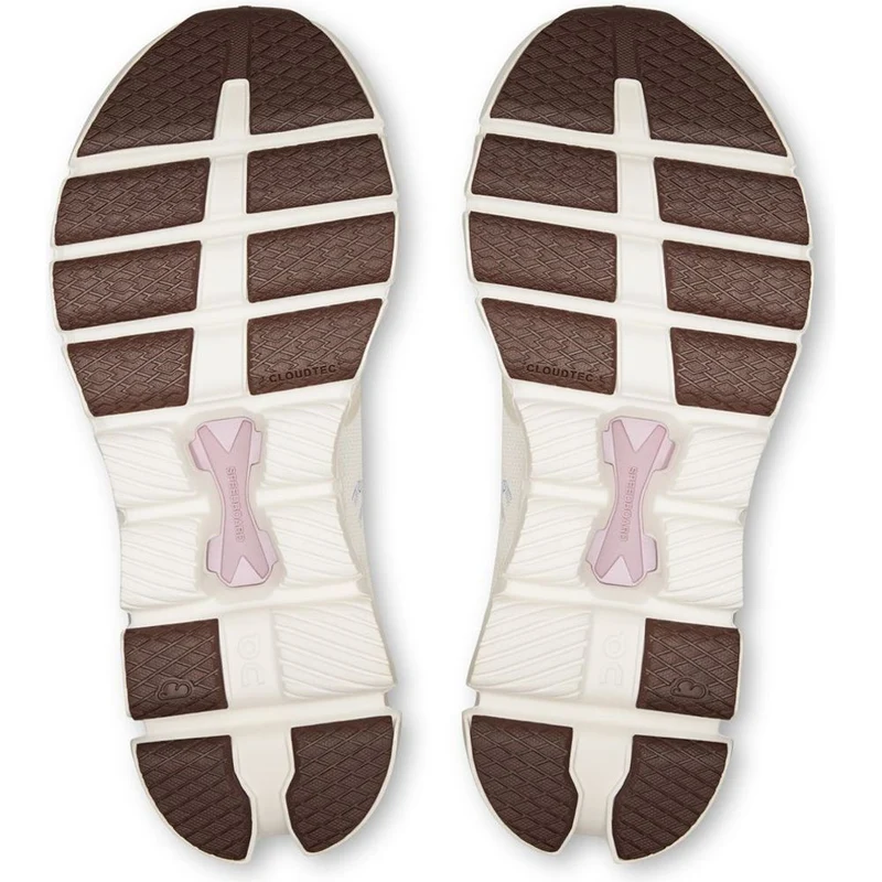 On Cloud X 4 Damen Trainingsschuh ivory-heron