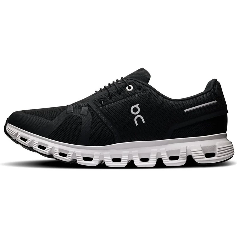 On Cloud 6 Herren Freizeitschuh black-white