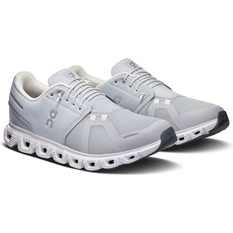 On Cloud 6 Herren Freizeitschuh glacier-white