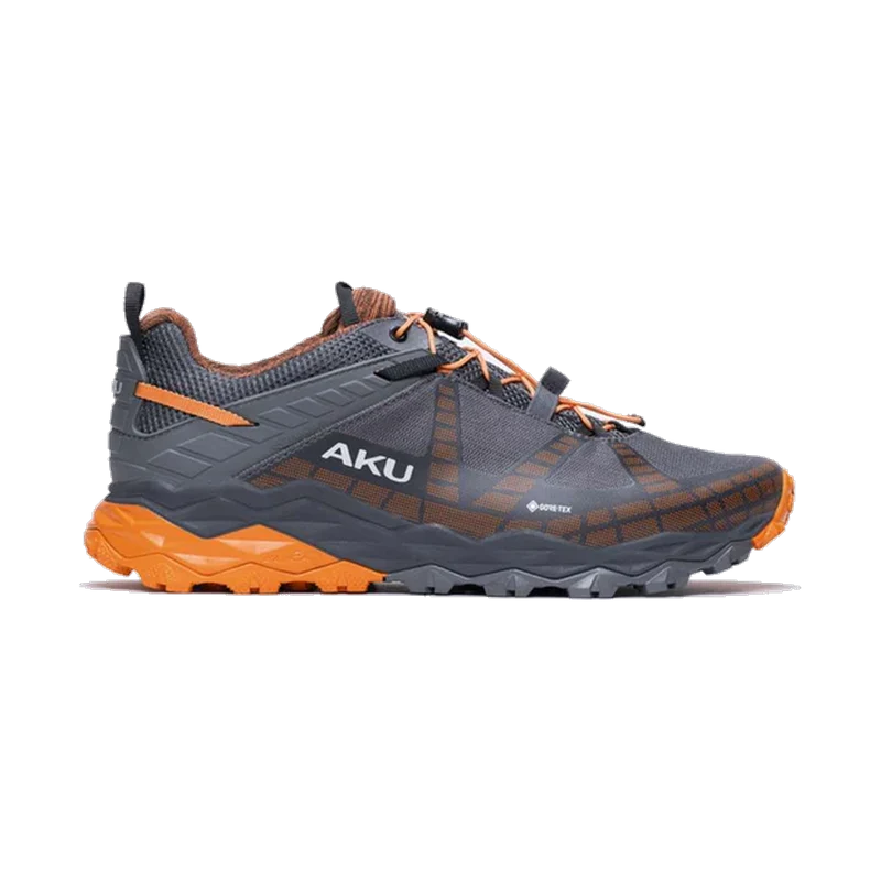 AKU Flyrock GTX Grey, dynamischer Fast-Hiking-Schuh für maximale Performance