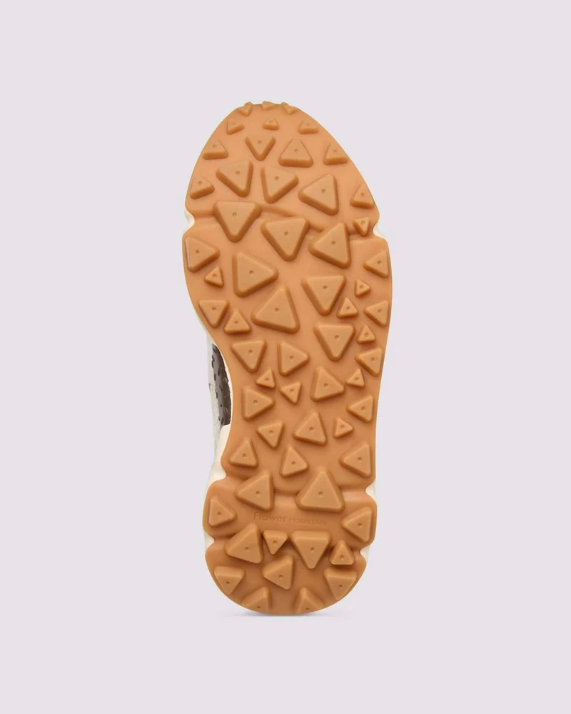 Flower Mountain Yamano 3 UNI Suede Nylon Ecru / Light Brown