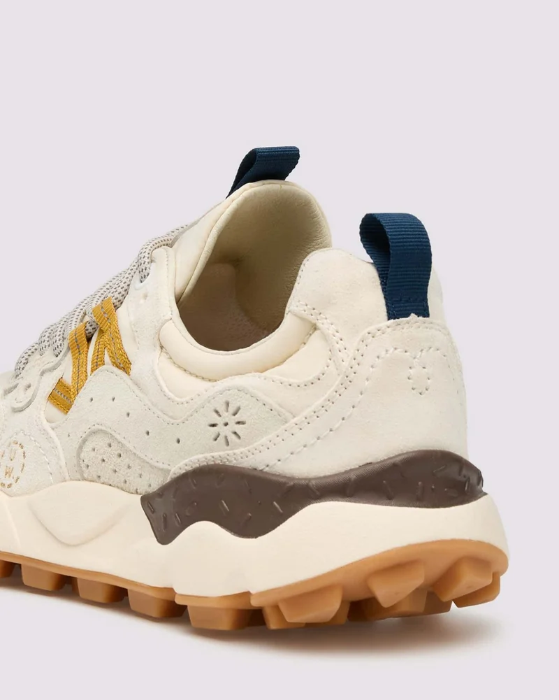 Flower Mountain Yamano 3 UNI Suede Nylon Ecru / Light Brown
