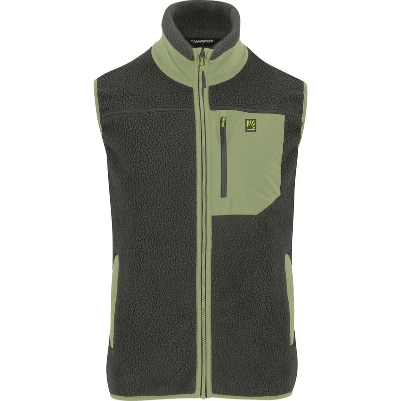 Karpos Moiazza R FL Herren Fleeceweste deep depths tarragon