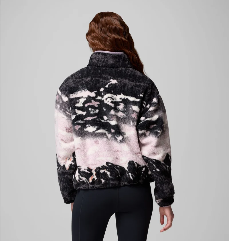 COLUMBIA Helvetia II Printed Cropped Half S Fleecejacke