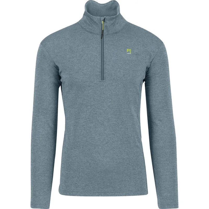 Karpos Pizzocco Half Zip Herren Midlayer smoke blue