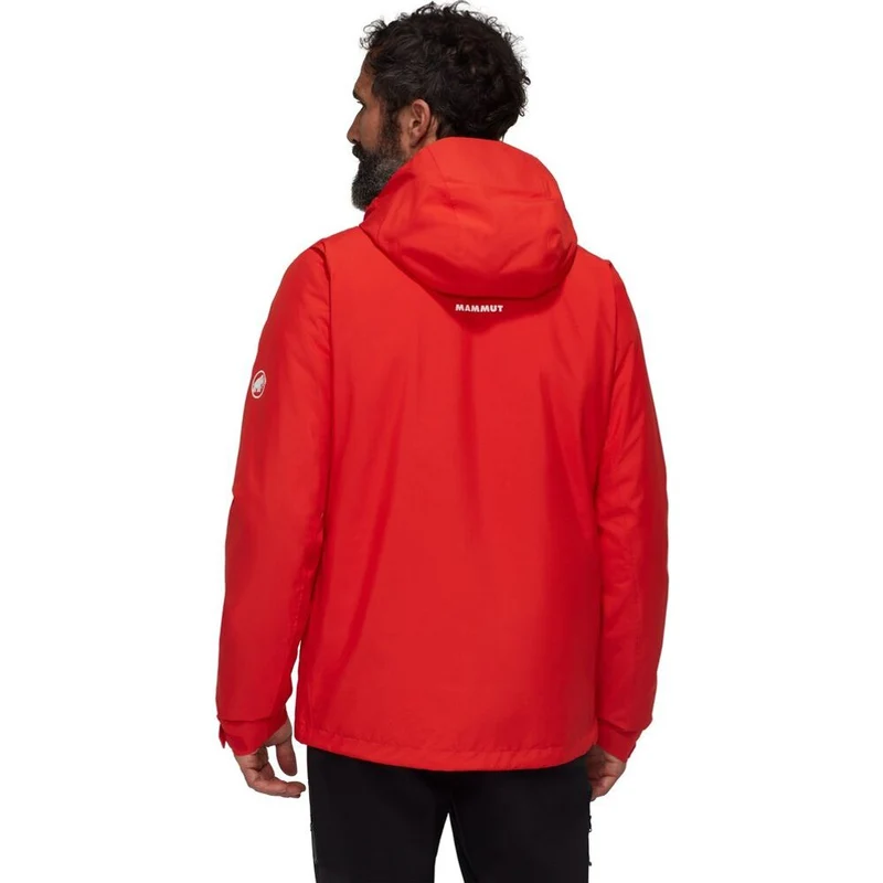 Mammut Alto Light 3 IN 1 HS Hooded Herren Hardshelljacke mammut red black