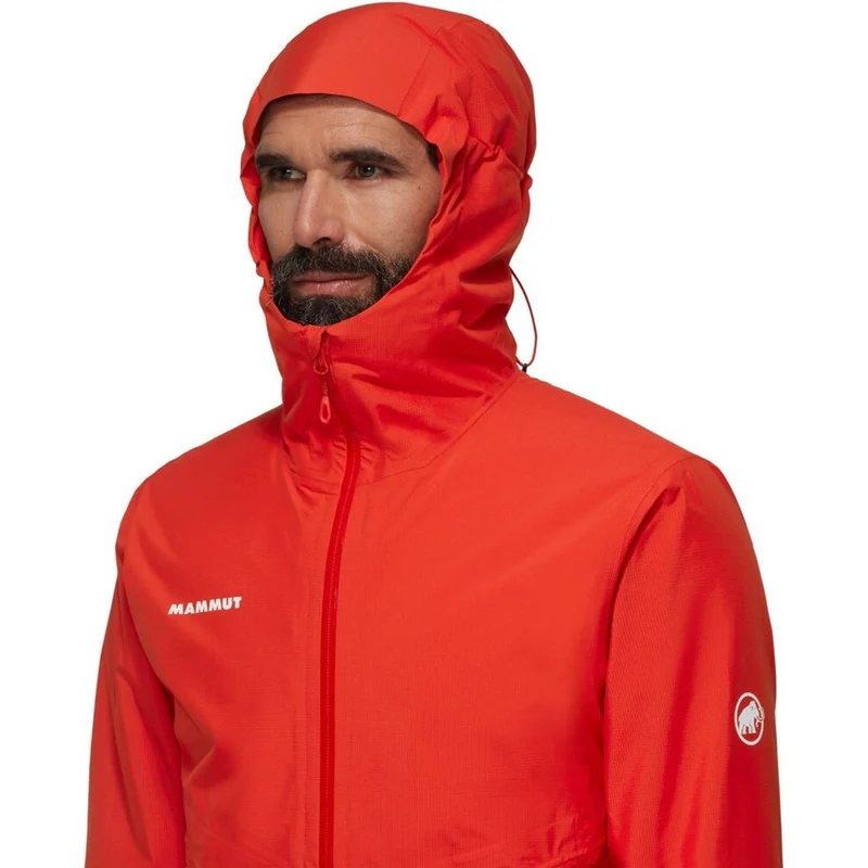 Mammut Alto Light 3 IN 1 HS Hooded Herren Hardshelljacke mammut red black