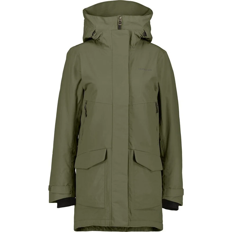 Didriksons Frida 7 Damen Parka deep green